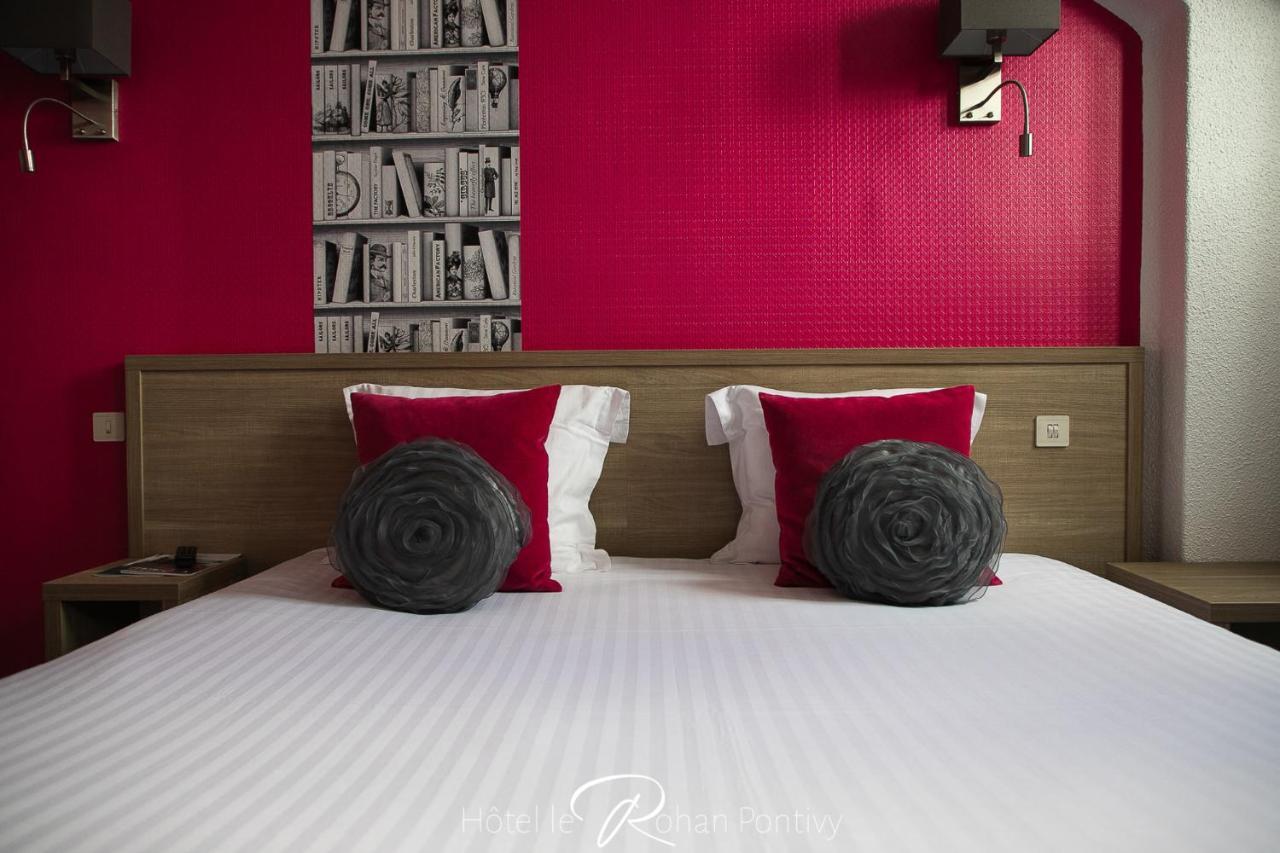 Hotel Le Rohan Charme Et Caractere 蓬蒂维 外观 照片