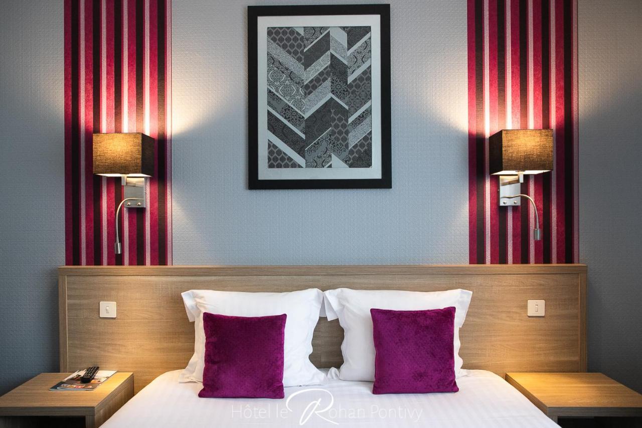 Hotel Le Rohan Charme Et Caractere 蓬蒂维 外观 照片