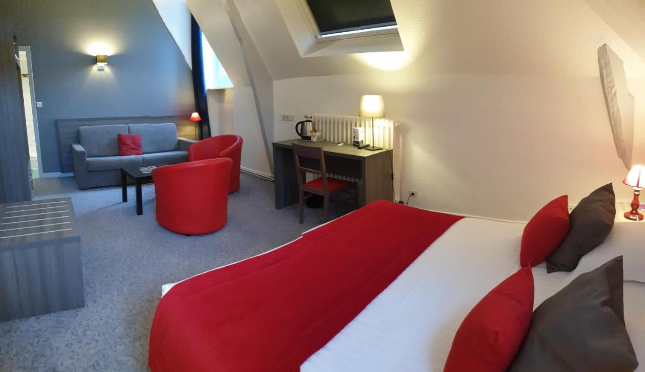 Hotel Le Rohan Charme Et Caractere 蓬蒂维 外观 照片